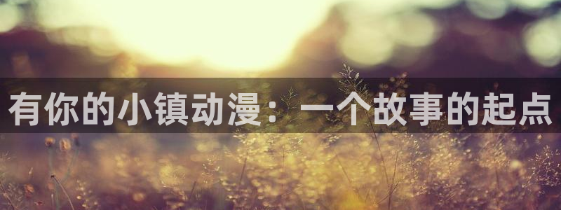 动漫天堂电影：有你的小镇动漫：一个故事的起点